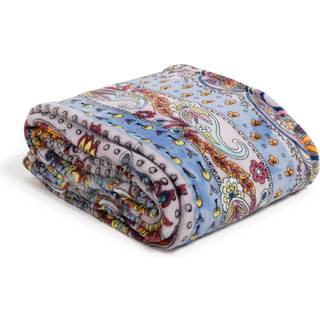 Vera Bradley kvinnors fleece plysch kast filt provence paisley 80 x 50