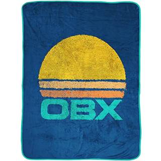 Jay Franco ydre banker obx solnedgang kast t?ppe - m?ler 46 x 60 tommer - fade resistent super bl?d fleece str?else