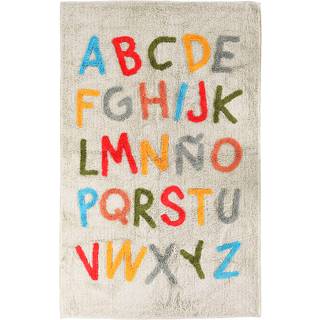 Tæppe Home ESPRIT Hvid Multifarvet Børns 100 x 150 x 1,5 cm