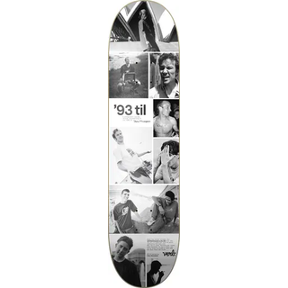 Verb 93 Til Collage Skateboard Deck (B & W)