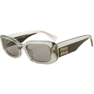 Miu Miu MU08YS 13M04F 51 Solbriller Kvinder Grøn - Transparent Light Green - 51mm