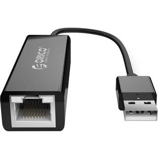 Orico - USB til RJ45 netværksadapter - sort