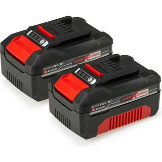 Einhell Power X-Change batterisæt, 18 V, 2 x 4,0 Ah