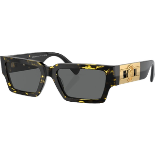 Versace Unisex VE4459 542887 Solbriller Acetat Skildpadde Grå Firkantet Normal