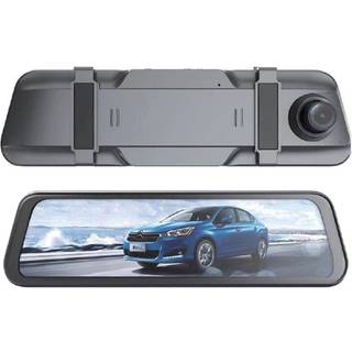 Bil dashcam i spejl + bakkamera, Full HD, G-sensor