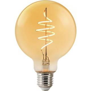 Nordlux Smart E27 - G95 Deco - 2200 Kelvin - 380 Lumen - Pære - Ravfarvet