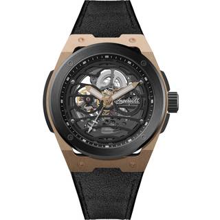 Ingersoll I15202 The Springfield Sort/Læder Ø47 mm