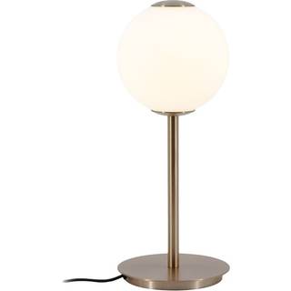 Audrey bordlampe - Messing / Opalglas