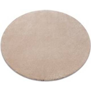 TÆPPER hjul STAR beige cirkel 100 cm