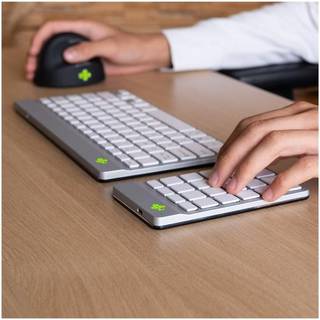 R-Go numpad Tastatur numerisk, trådløs, hvid