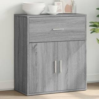skænk 60x31x70 cm konstrueret træ grå sonoma-eg