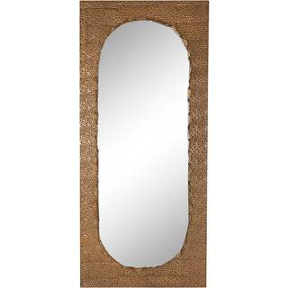 Vægspejl Home ESPRIT Gylden Metal 80 x 6 x 180 cm