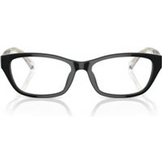 Emporio Armani Kvinde EA3238U 5017 Vista -rammer Acetat Sort Transparent Cat Eye Normal
