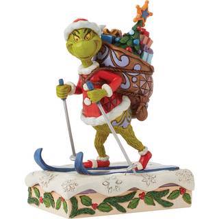 6015216 Jim Shore Grinch Skiing - P6287