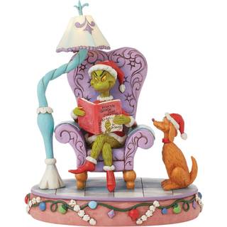 6015213 Jim Shore Grinch With Lamp - P6286