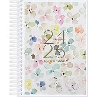 Spiralkalender 24/25 - blomster (På lager i varehus)