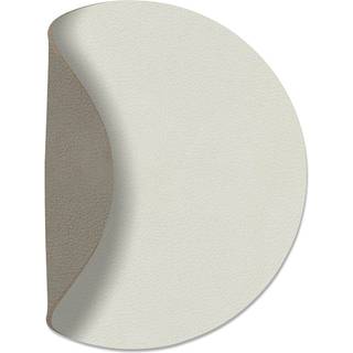 LIND DNA Nupo glasbrik circle vendbar 1 stk. Linen-flint grey