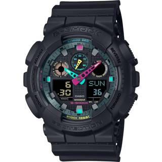 Casio GA-100MF-1AER G-shock Sort/Resinplast Ø51.2 mm