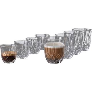 Nachtmann Noblesse Barista Glas Med To Størrelser 8-pak - Drikkeglas Krystalglas Klar - 105602