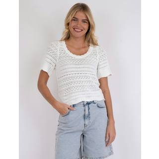 Neo Noir Meiko Strik T-shirt - Hvid - str. 42