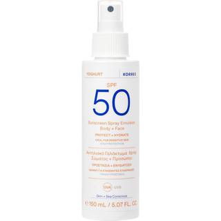 KORRES YOGHURT Sonnenspray-Emulsion für Gesicht und Körper SPF50 Solcreme