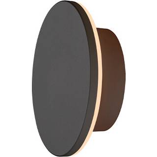 SLV - D-Ring Væglampe Up/Down S IP65 Black