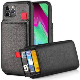 iPhone 15 - Skal / Mobilskal med Skjult Kortlomme / Kortholder