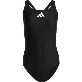 3 Bar Logo badedragt - Black / White - 44
