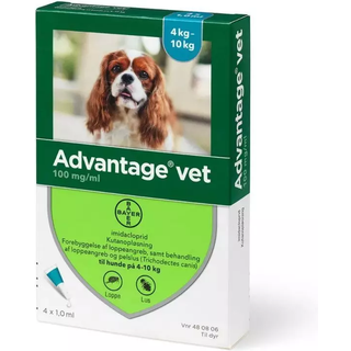 Advantage Vet. Opløsning (4-10 kg)