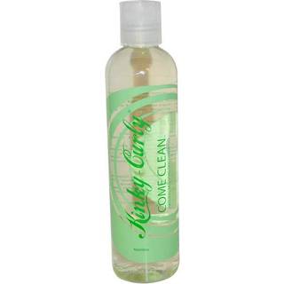 Kinky-Curly Come Clean Naturlig fugtgivende shampoo - Sulfatfri, pH-balanceret, Tilføjer glans og fugt, Ikke testet på dyr, 8oz (236 ml)