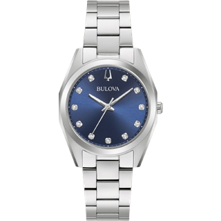 Bulova 96P229 Diamond Stainless Steel Bracelet Watch - W83176