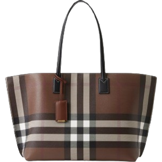 Burberry Burberry Check Medium tote bag - brown - One Size