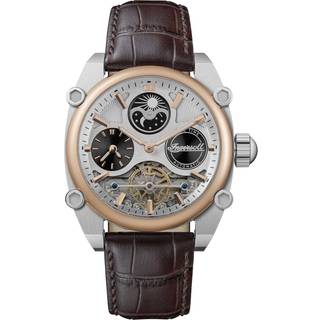 Ingersoll I15401 Herrenuhr Varsity Dual Time Automatik 45mm 5ATM