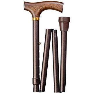 Gastrock Stocke sammenklappelig herrestok m/ sygegreb (BRONCE (B))