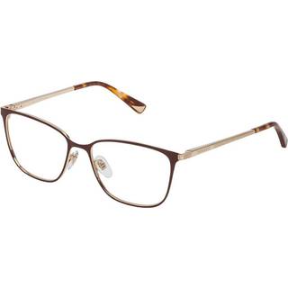 Nina Ricci VNR095 0F10 53 Briller Mænd - Dark Brown On Shiny Light Rose Gold - 53mm