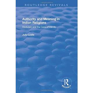 Authority and Meaning in Indian Religions