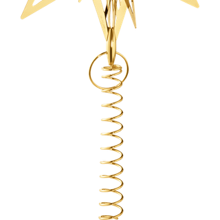 Spiral til Top Stjerne 230mm, Georg Jensen, Messing belagt med 18 kt. guld