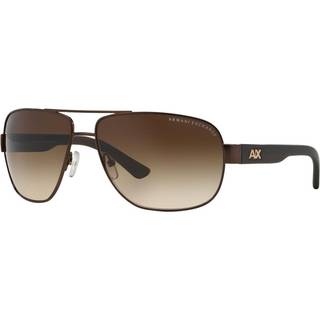 Armani Exchange AX2012S 605813 62 Solbriller Mænd Grøn - Green - 62mm