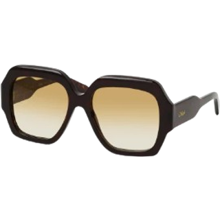 Chloé CH0154S 002 56 Solbriller Kvinder Tortoiseshell - Dark Tortoise - 56mm