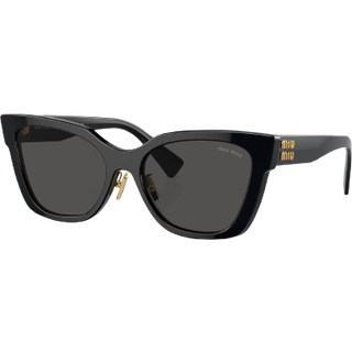 Miu Miu MU02ZS 1AB5S0 56 Solbriller Kvinder Black - Black - 56mm