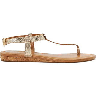 Dune London Slim Tryk Lari Kilehæle Toe Post SandalerEU 40 (UK 7)