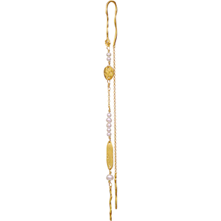 Aquila Single Ørering Maanesten - Ørering i dansk design - ONE SIZE