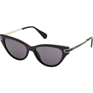 MAX&Co Kvinde MO0101 01A Solbriller Injiceret Sort Røg Cat Eye Normal