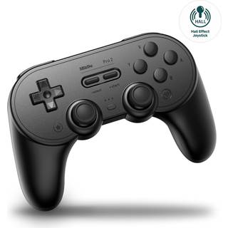 8Bitdo Pro 2 Bluetooth Hall Edition Håndkontrol - Sort