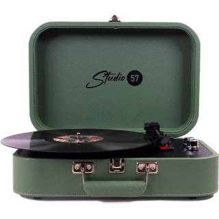 Studio 57 Mellow Pladespiller (Grøn)