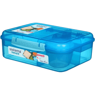 Sistema Bento Lunch madkasse, 1,65L, blå