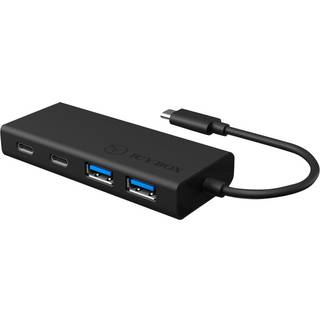 RaidSonic ICY BOX IB-HUB1426-CPD USB hub - USB 3.0 - 4 ports - Sort