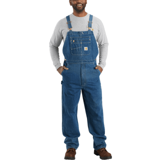 Carhartt M Denim BIB Overalls Blå 36-L32