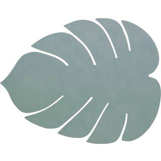 LIND DNA Monstera Leaf Nupo dækkeserviet L Sienna