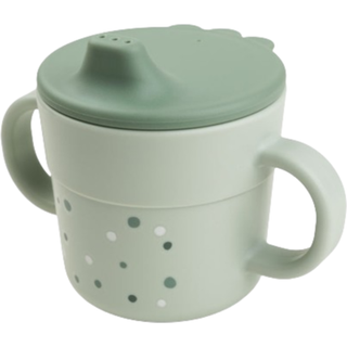 Done by deer Happy Dots foodie tudkop 21,5 cl Green
